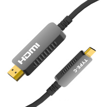 New Product 4K HDR Type C to HDMI Active Optical Cable Plug and Play AOC